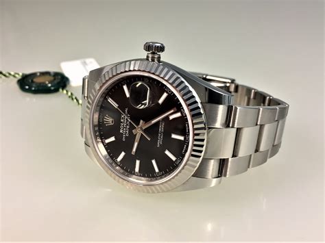 rolex schwarzes zifferblatt diamant|rolex datejust oyster.